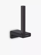John Lewis Vertical Wall-Mounted Toilet Roll Holder in Matt Black- Buy online at McGrocer