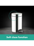 Hansgrohe bathroom pedal bin 3L, UK version
