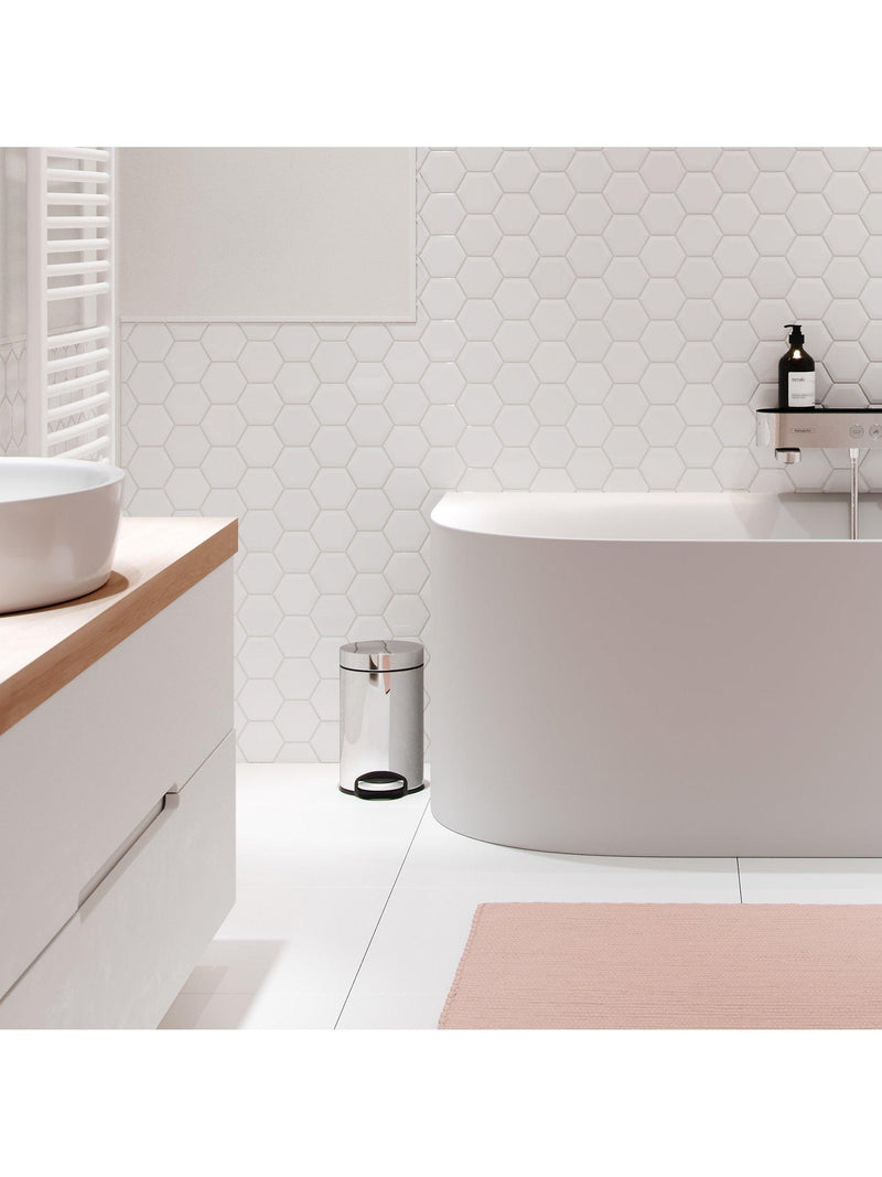 Hansgrohe bathroom pedal bin 3L, UK version