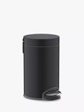Bathroom Pedal Bin with SoftClose Lid and 3L Capacity