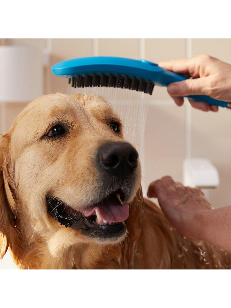 Hansgrohe dog shower head with three jet types, UK version