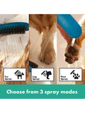 Hansgrohe dog shower head with three jet types, UK version