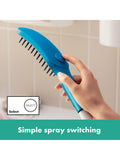 Hansgrohe dog shower head with three jet types, UK version