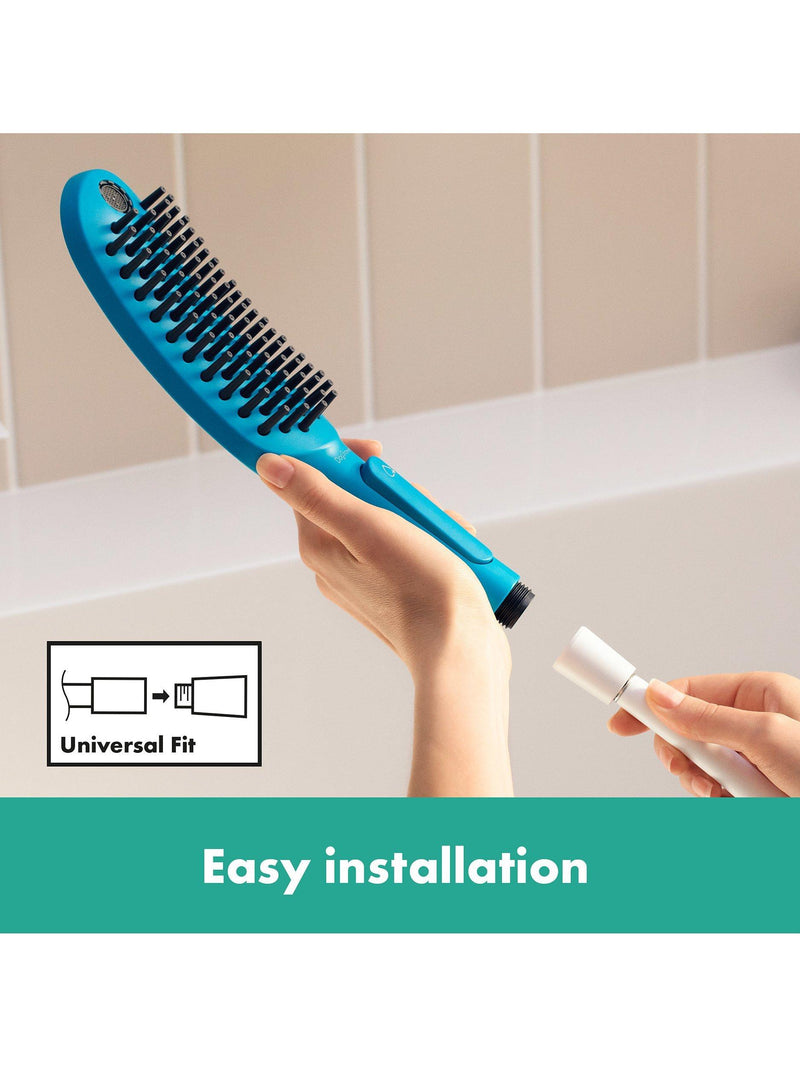 Hansgrohe dog shower head with three jet types, UK version