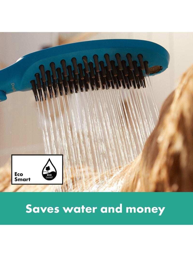 Hansgrohe dog shower head with three jet types, UK version