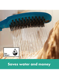 Hansgrohe dog shower head with three jet types, UK version