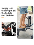 Lascal BuggyBoard Saddle in grey, UK version