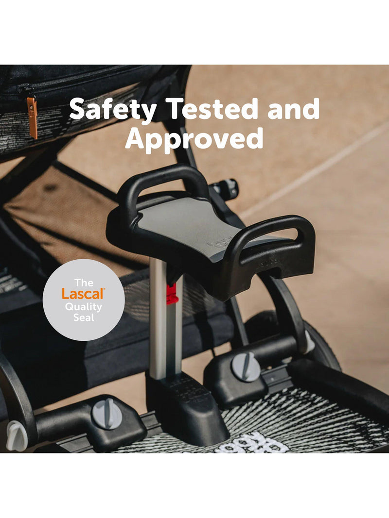 Lascal BuggyBoard Saddle in grey, UK version