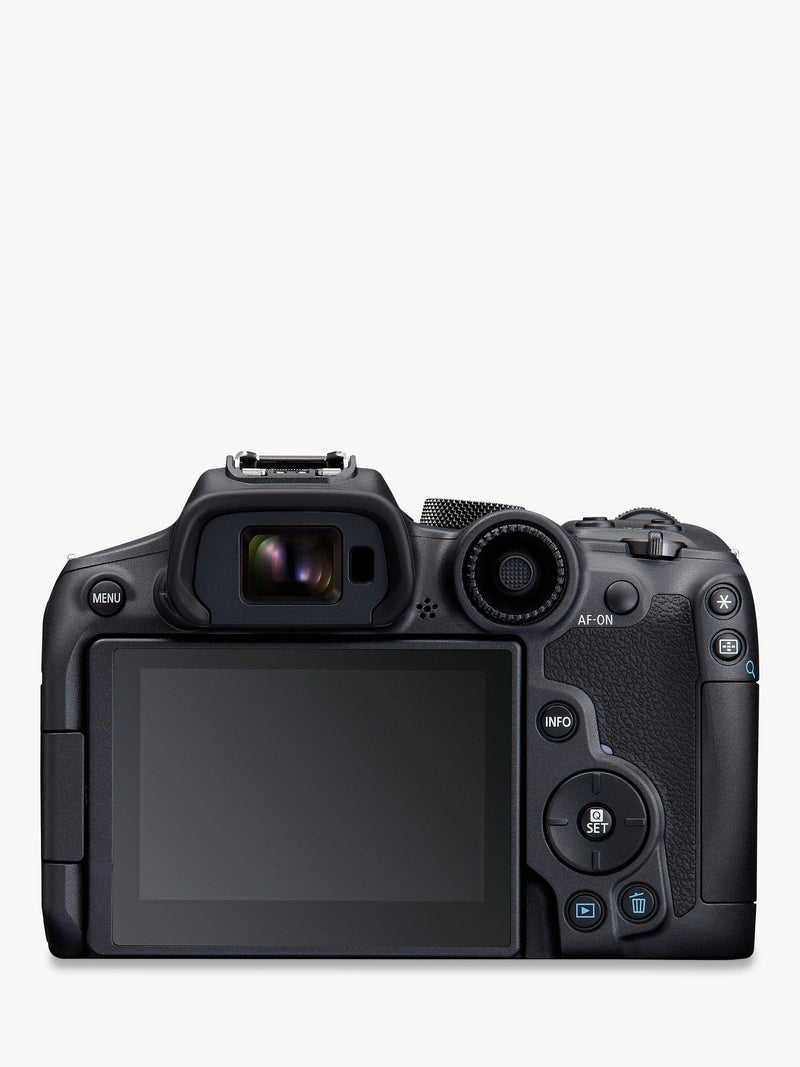 Canon EOS R7 mirrorless camera with 18-150mm zoom lens, UK version