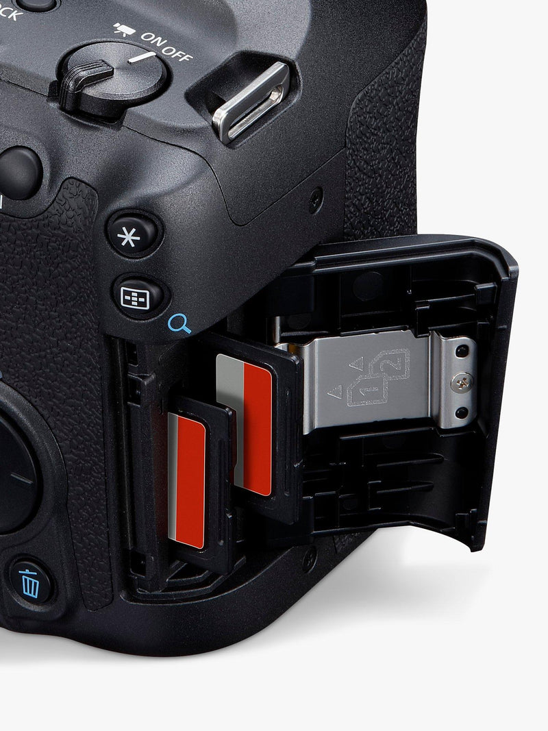 Canon EOS R7 mirrorless camera with 18-150mm zoom lens, UK version
