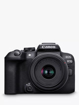 John Lewis Canon EOS R10 Compact System Camera with RF-S 18-45mm Zoom Lens- Buy online at McGrocer
