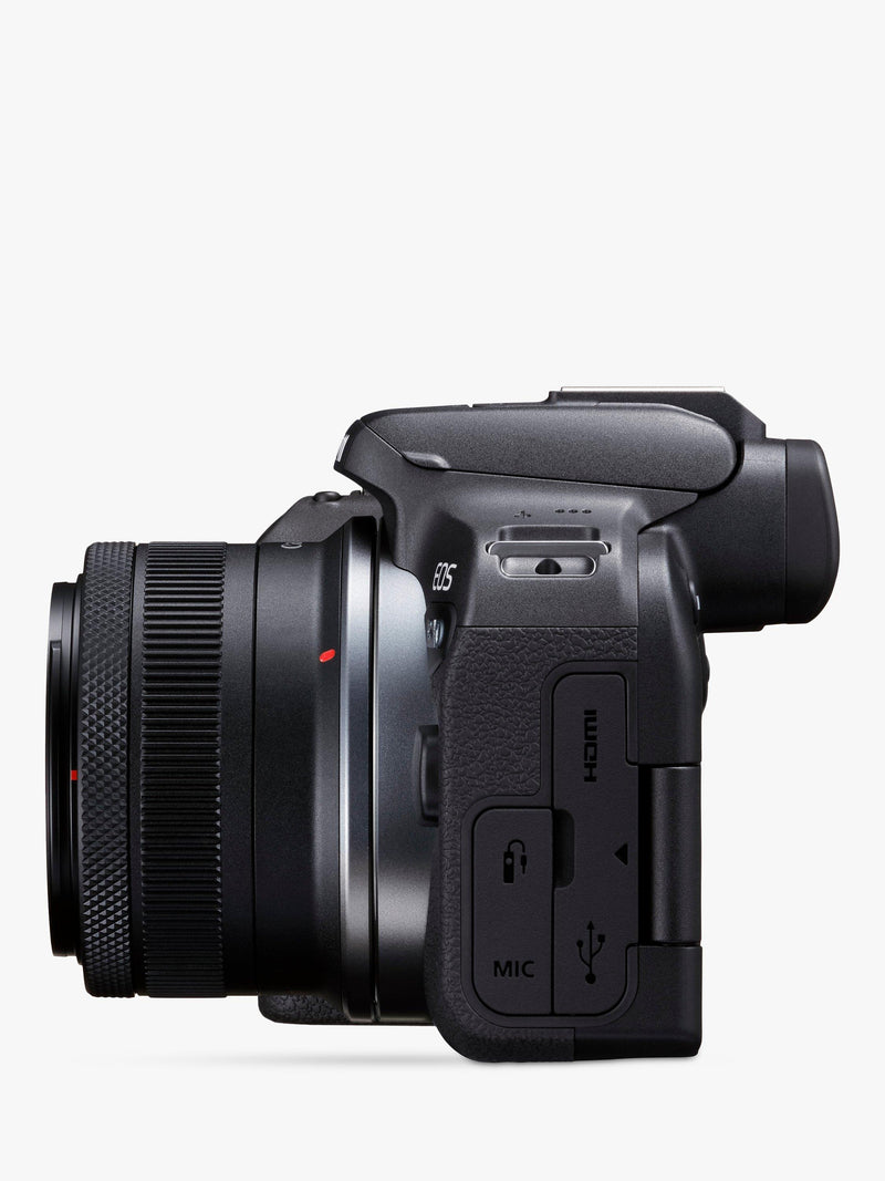 Canon EOS R10 mirrorless camera with 18-45mm lens (British brand)