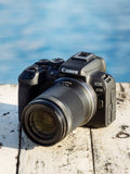 Canon EOS R10 mirrorless camera with RF-S 18-150mm lens, imported from the UK