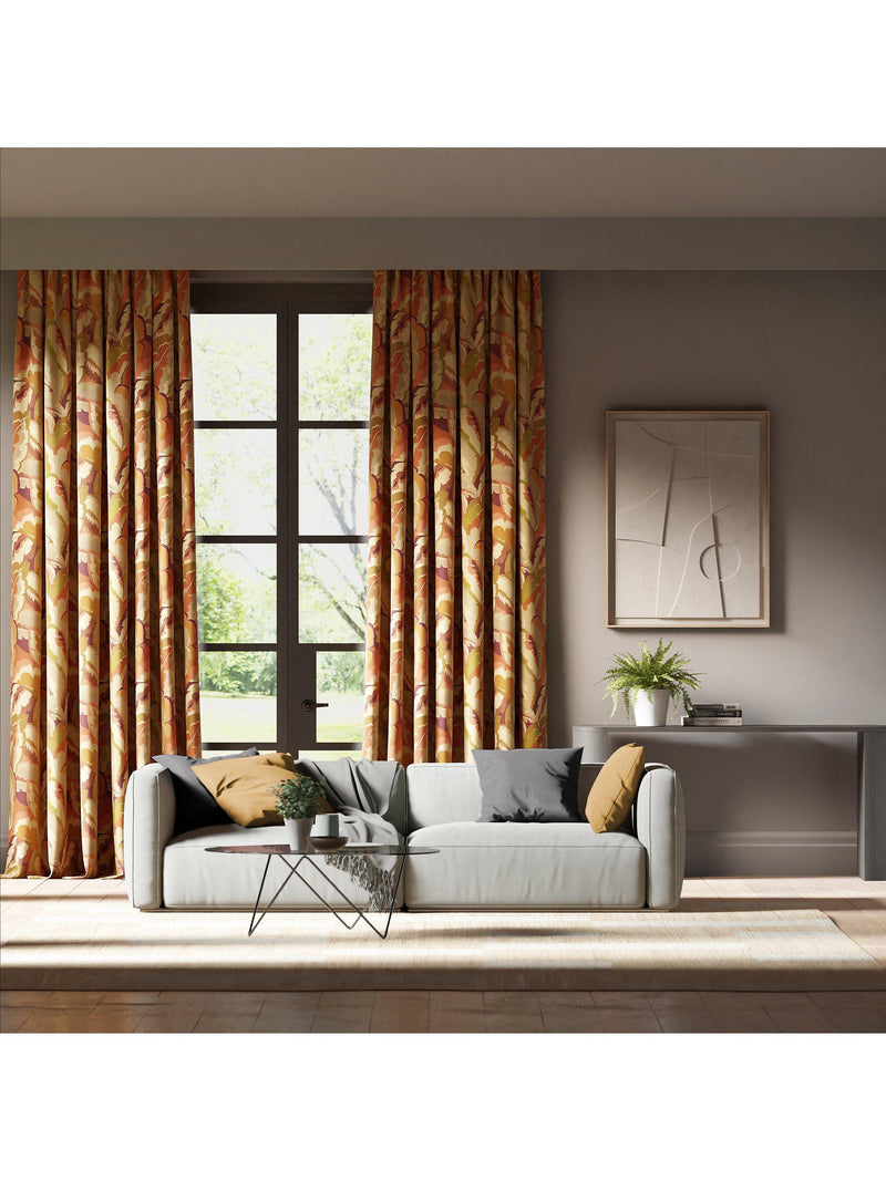 Harlequin Calathea velvet furnishing fabric, imported from the UK
