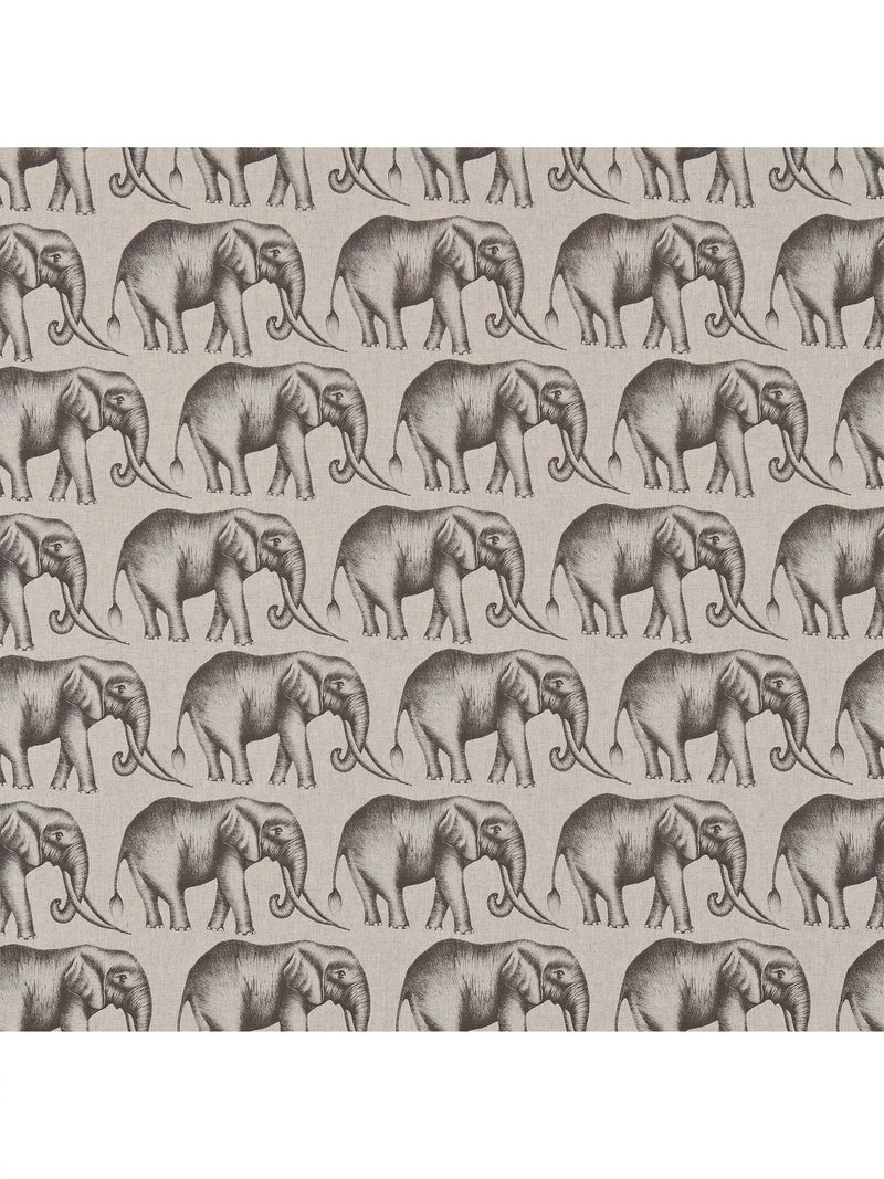 Harlequin Savanna Elephant fabric in grey, furnishing fabric (British brand)