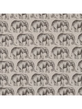 Harlequin Savanna Elephant fabric in grey, furnishing fabric (British brand)