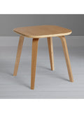 John Lewis Anton side table oak finish 45cm (British brand)