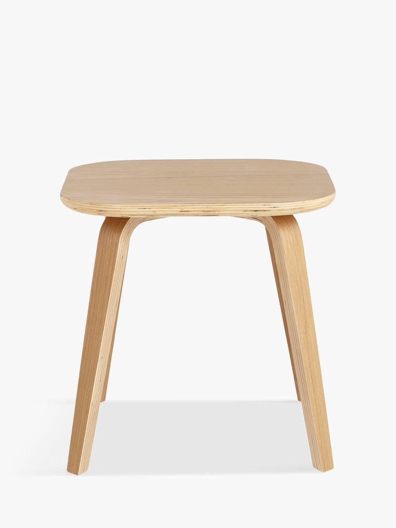 John Lewis Anton side table oak finish 45cm (British brand)