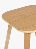 John Lewis Anton side table oak finish 45cm (British brand)
