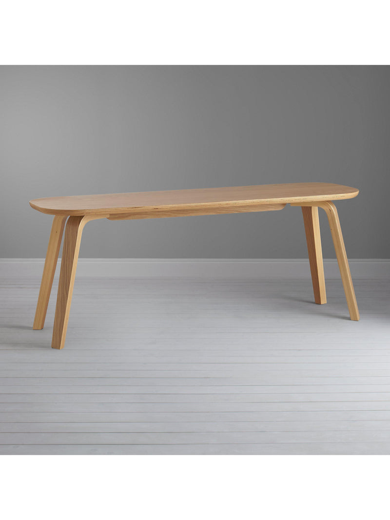 John Lewis Anton Bench oak veneer wooden bench (British brand)