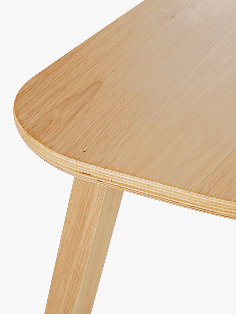 John Lewis Anton Bench oak veneer wooden bench (British brand)