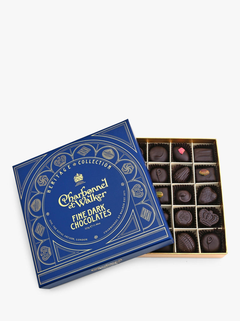 Charbonnel et Walker Heritage Collection dark chocolate box 325g - British product