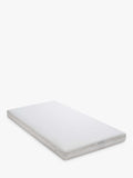 Boori Natty white and oak cot bed with mattress - British product