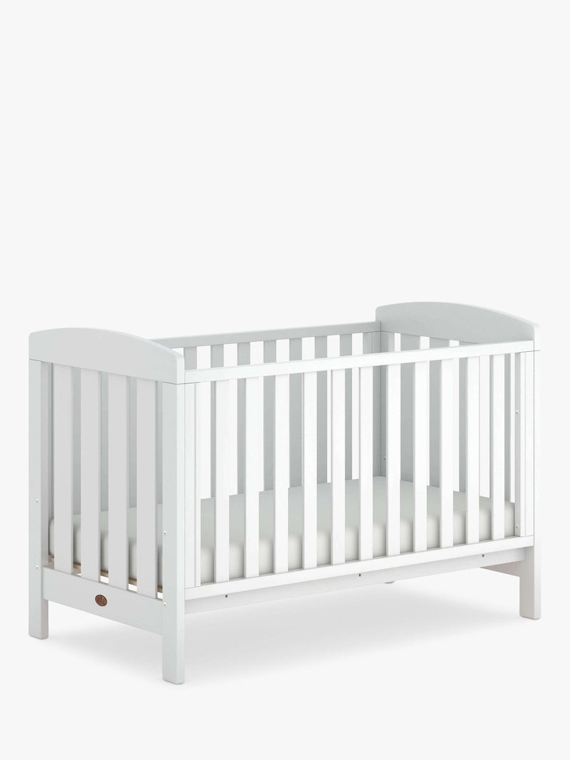 Boori Alice cotbed with mattress white - British product