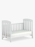 Boori Alice cotbed with mattress white - British product