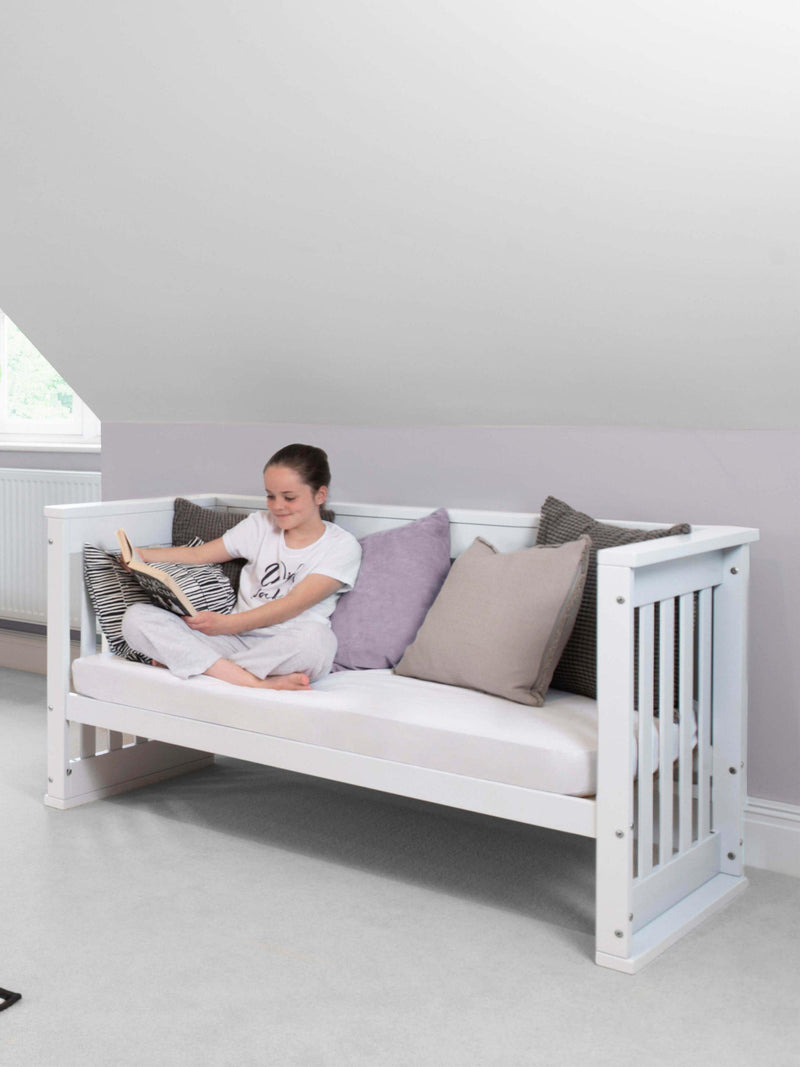 Boori Eton Convertible Cot Bed White - British product