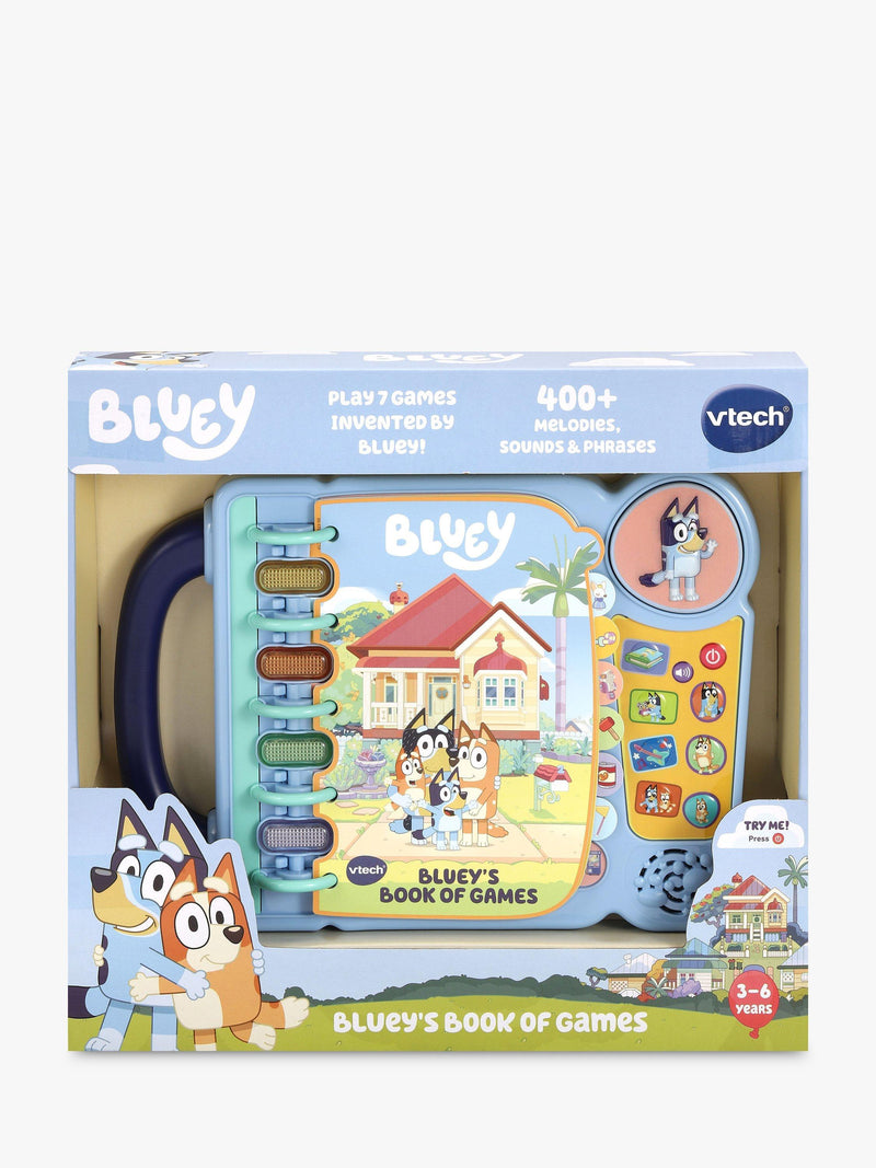 VTech Bluey's Book of Games interactive toy, UK version