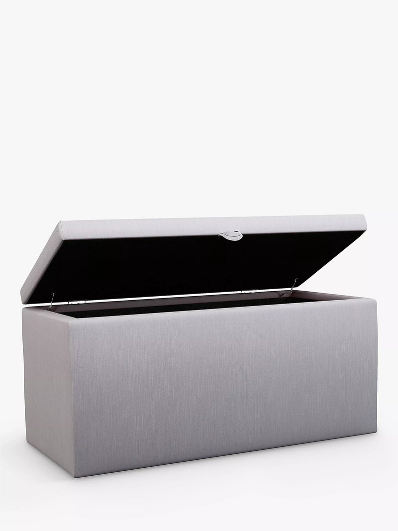 John Lewis Emily Upholstered Ottoman Storage Box