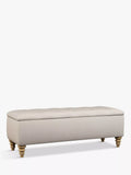 John Lewis Rouen Upholstered Ottoman Storage Box, Extra Large