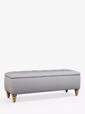 John Lewis Rouen Upholstered Ottoman Storage Box, Extra Large