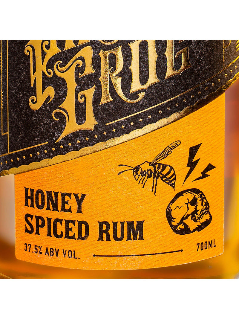 Pirate's Grog honey spiced rum 70cl, imported from the UK