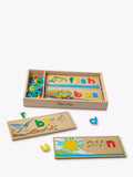 Melissa & Doug See & Spell wooden learning toy, UK version