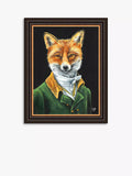 John Lewis Dapper Fox framed print, 30x40cm - British product
