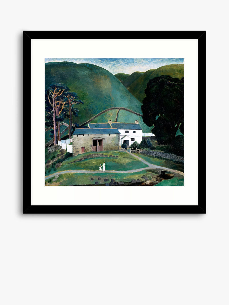 Tate framed print Dora Carrington Farm at Watendlath 62x62cm, imported from the UK