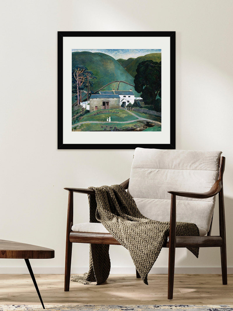 Tate framed print Dora Carrington Farm at Watendlath 62x62cm, imported from the UK