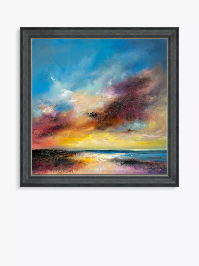 John Lewis Anna Schofield abstract framed print 80x80cm - British product