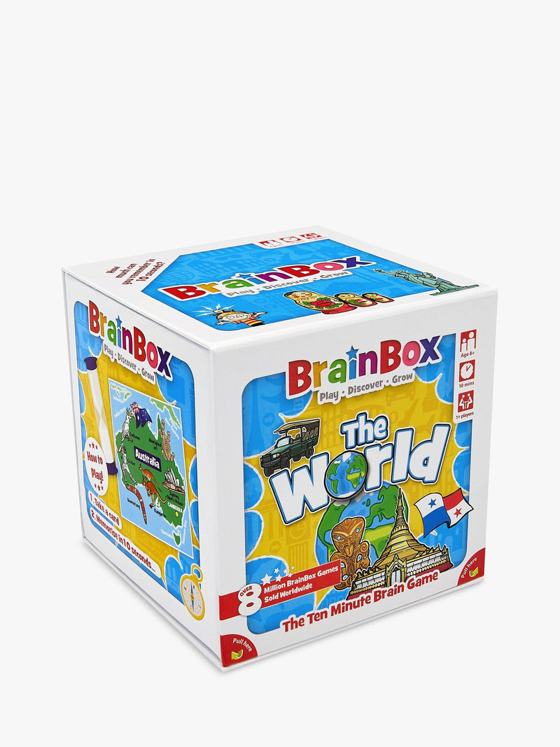 BrainBox The World card memory game 55 cards - British product