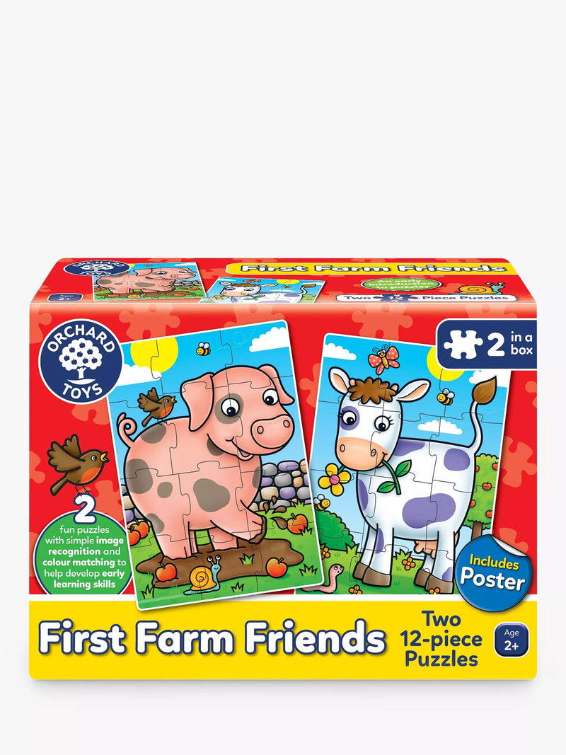 Orchard Toys First Farm Friends jigsaw puzzle 24 pieces (British brand)