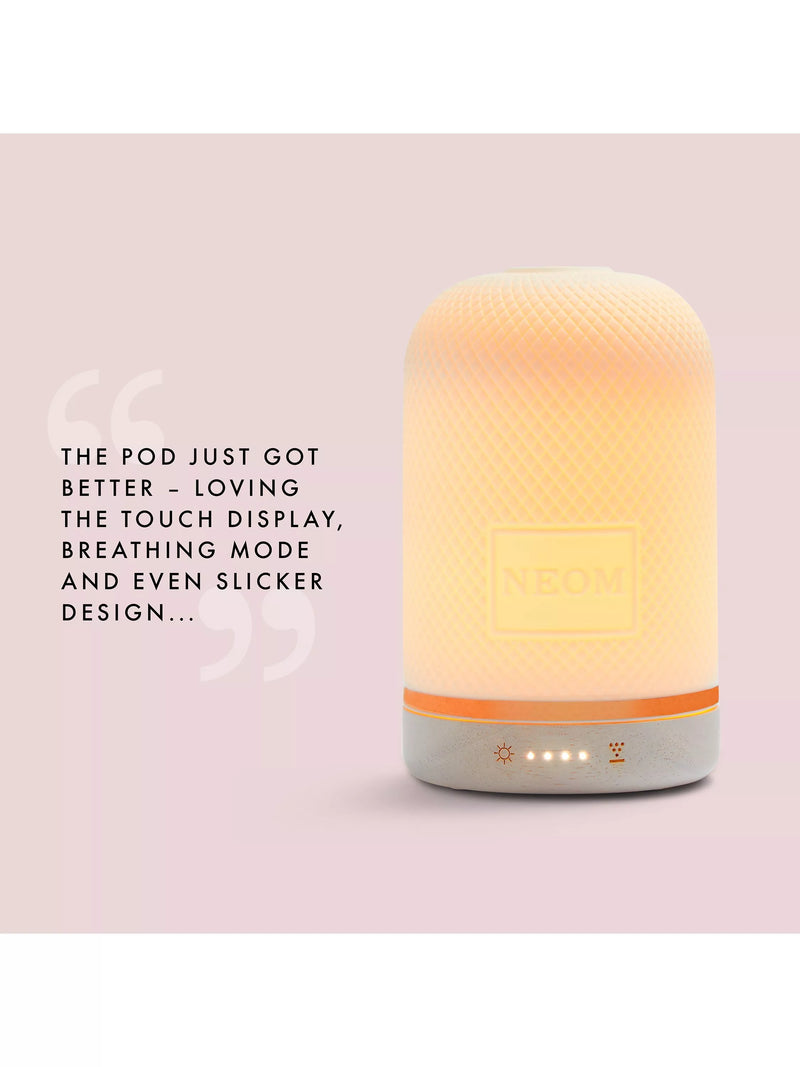 NEOM Wellbeing London Pod White Aromatherapy Diffuser, imported from the UK