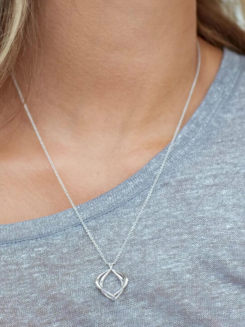 Kit Heath Alicia sterling silver pendant necklace (British brand)