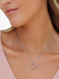 Kit Heath Alicia pendant necklace silver rose gold, UK version