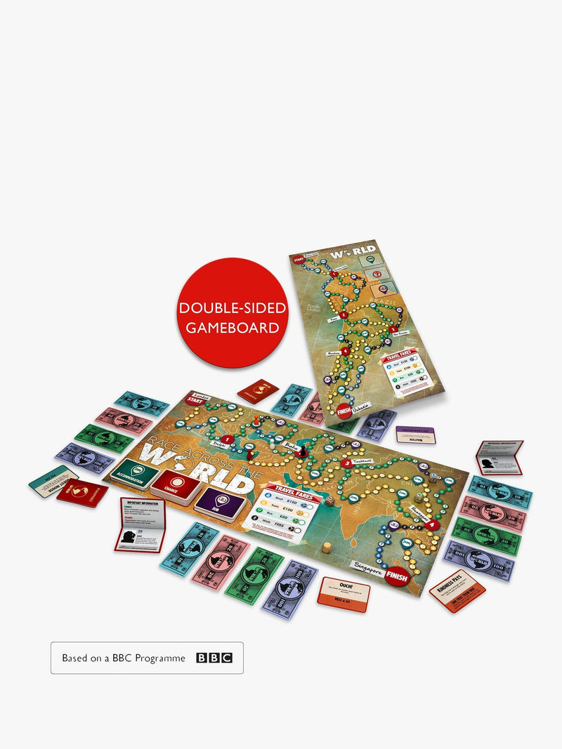John Adams Race Across The World board game, UK version