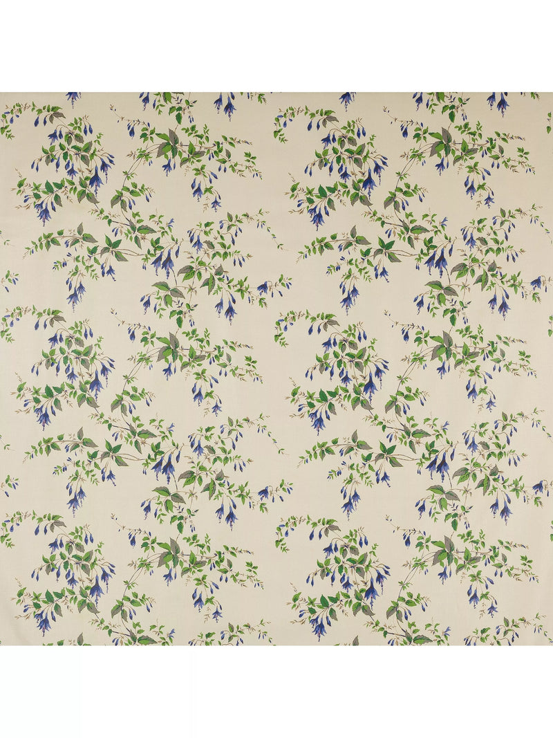 Colefax and Fowler Fuchsia Chintz Furnishing Fabric, Blue