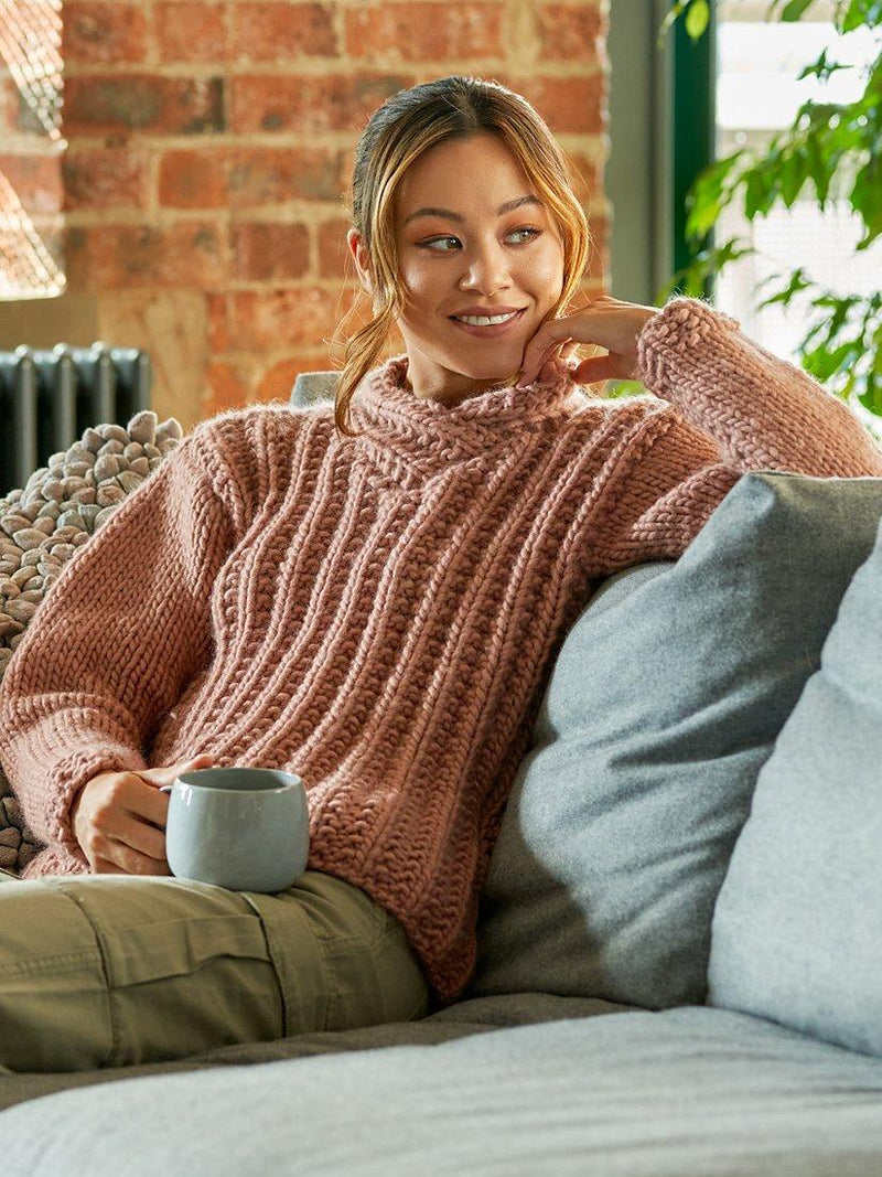 West Yorkshire Spinners Retreat Super Chunky Knitting Book (British brand)