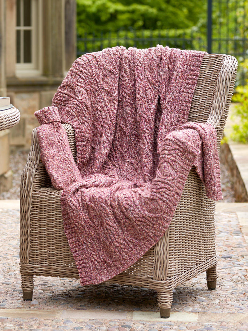 West Yorkshire Spinners knitting pattern book for homeware projects (British brand)