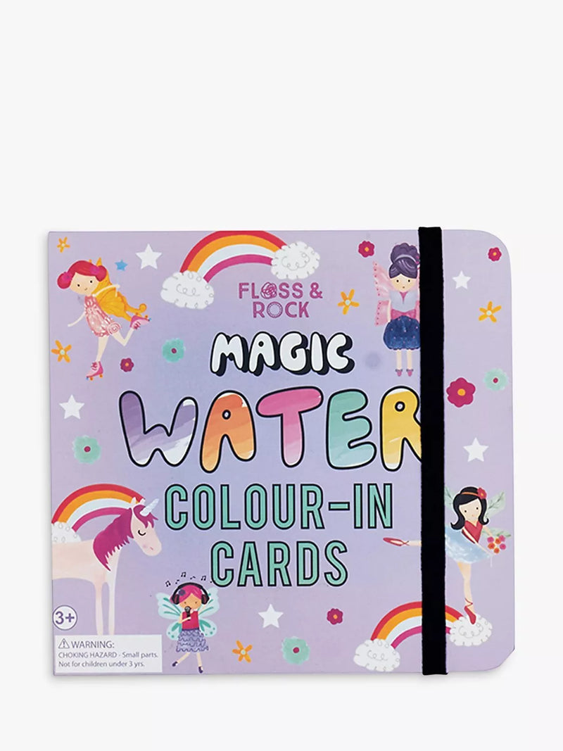 Floss & Rock water colouring cards fairy unicorn 10 cards (British brand)
